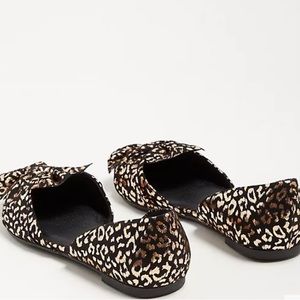 Metallic Bow Flat - Leopard (WW)